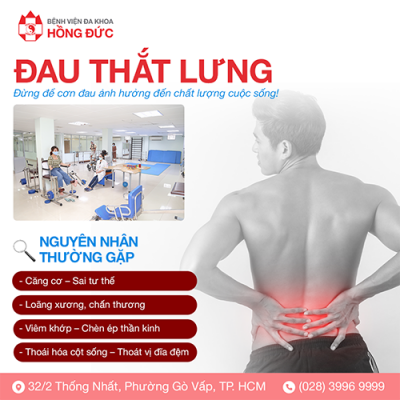 ĐAU THẮT LƯNG: NGUYÊN NHÂN, TRIỆU CHỨNG VÀ HƯỚNG ĐIỀU TRỊ TOÀN DIỆN